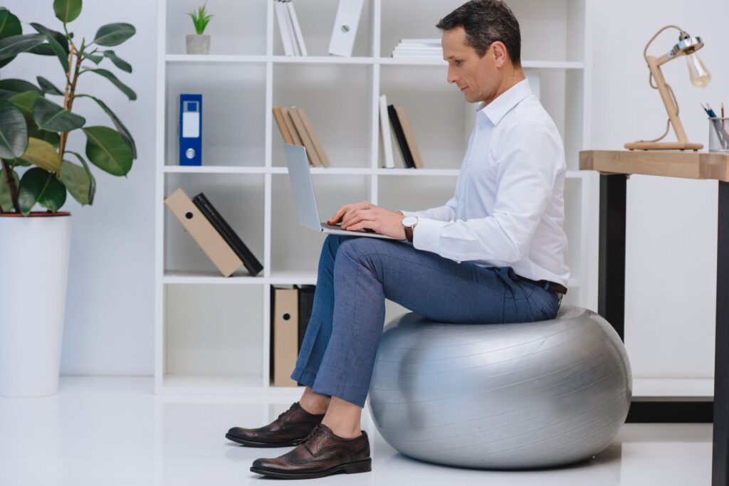 le ballon fauteuil bureau